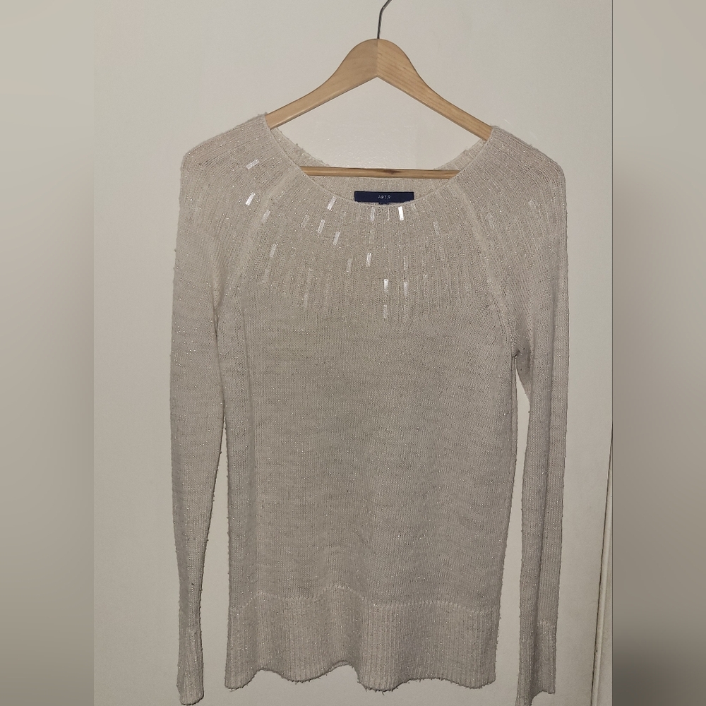 Elegant Cream Sweater